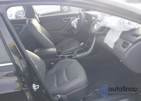 2014 Hyundai Elantra Limited from USA, damaged, VIN KMHDH4AE4EU107527